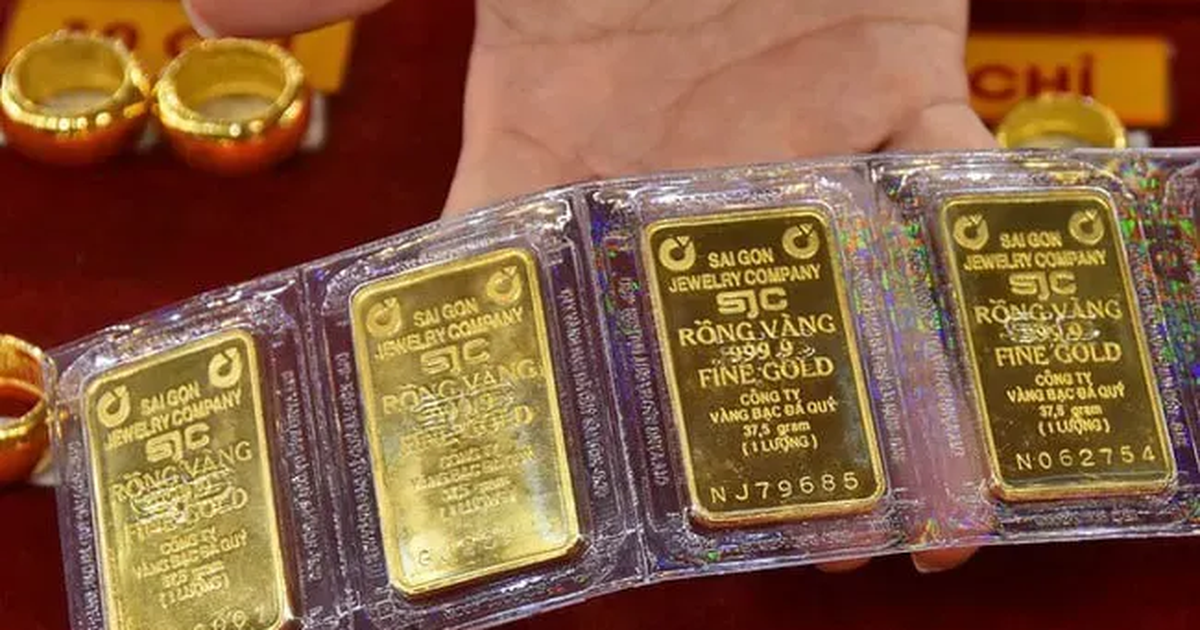 Giá vàng miếng, vàng nhẫn trơn sáng 1/10 đồng loạt quay đầu giảm