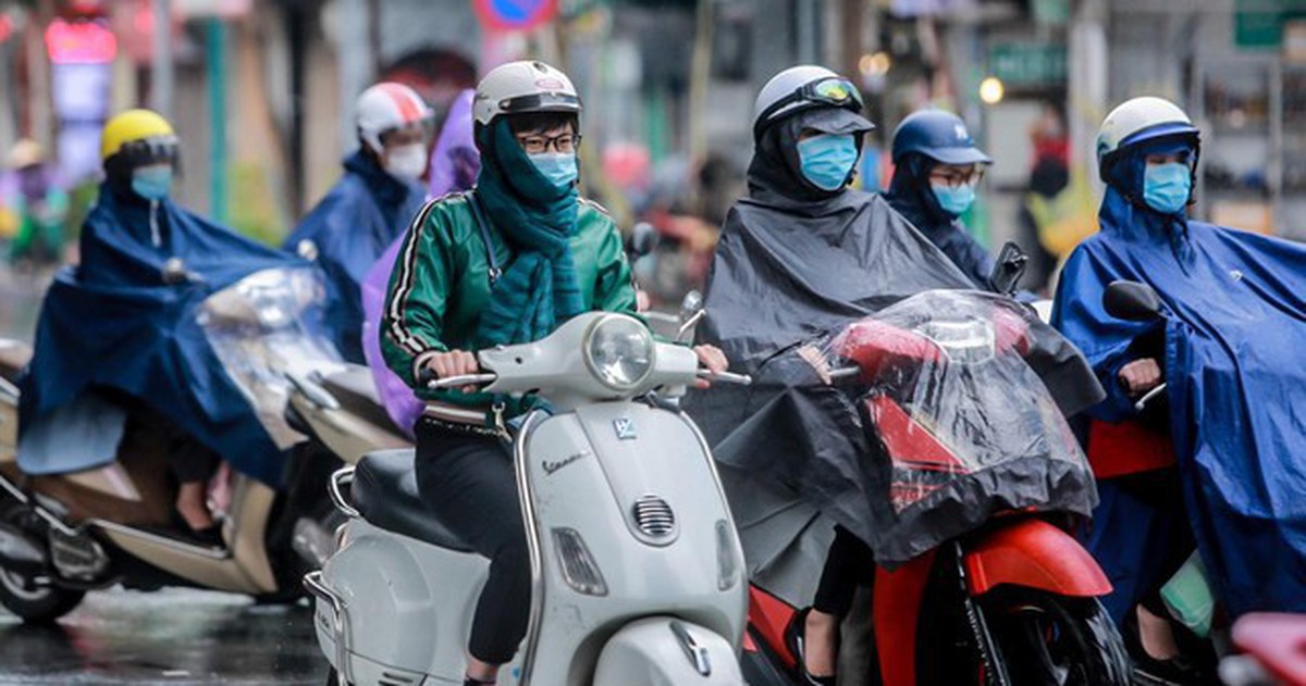 Tin mới nhất về thời điểm miền Bắc xuất hiện mưa to, nhiệt độ giảm xuống 20 độ C