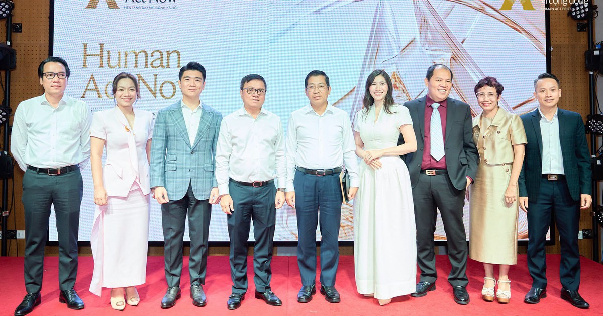 Mở cổng đề cử và đăng ký Giải thưởng Human Act Prize 2026: Tôn vinh và lan tỏa những hành động vì cộng đồng
