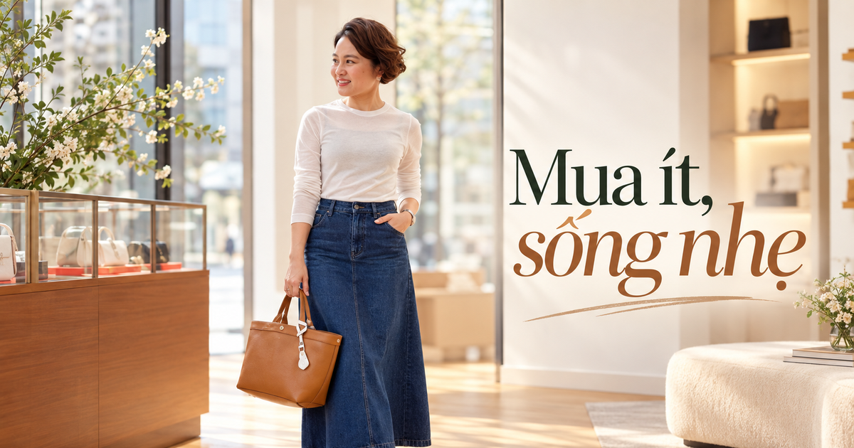 Sau hơn 40 năm sống theo cách “tận dụng tối đa mọi thứ”, tôi mới hiểu: Mua ít đi không khiến cuộc sống thiếu thốn mà còn nhẹ nhõm hơn