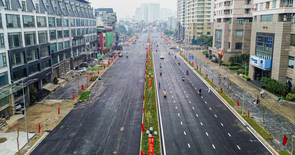 Diện mạo mới của đường Vành đai 2,5 Hà Nội vừa thông xe kỹ thuật
