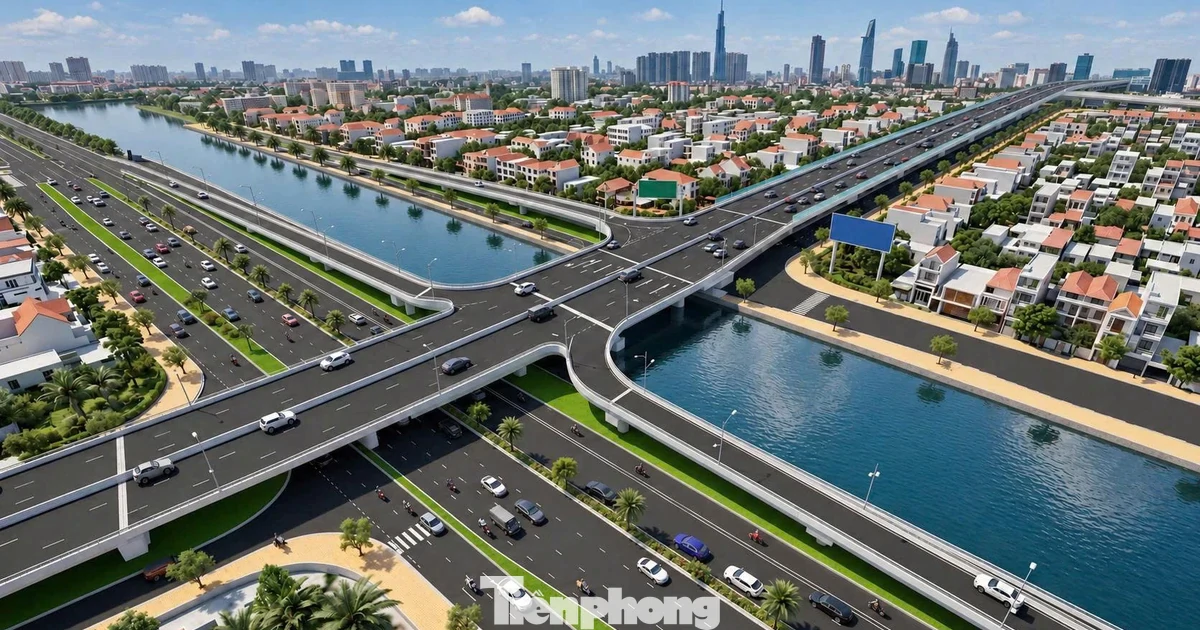 Diện mạo tuyến đường trên cao xuyên khu Nam TPHCM hơn 6.200 tỷ đồng