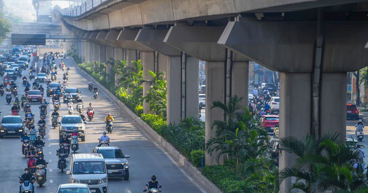 Phủ xanh các công trình giao thông Thủ đô