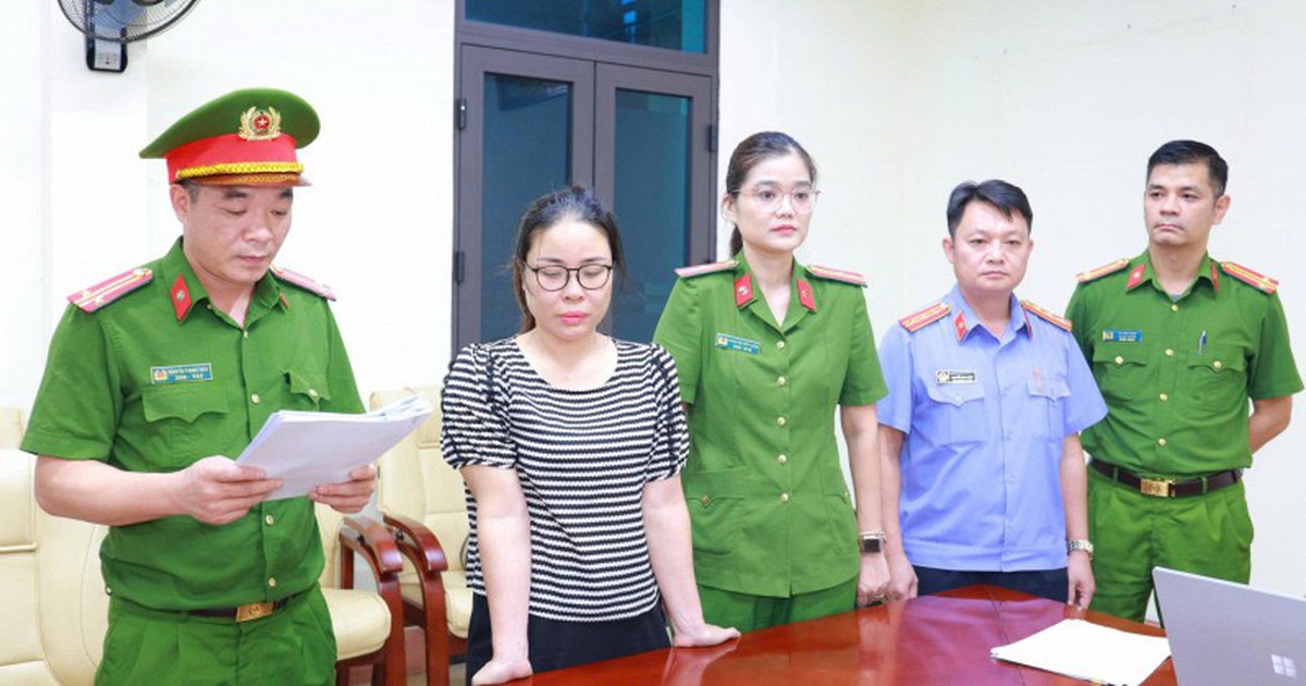 Ra quyết định khởi tố nữ kế toán Đặng Thị Lý SN 1981