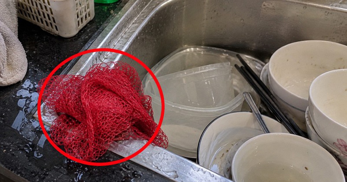Lời khuyên cho những gia đình để lưới rửa bát ẩm ướt 24/24