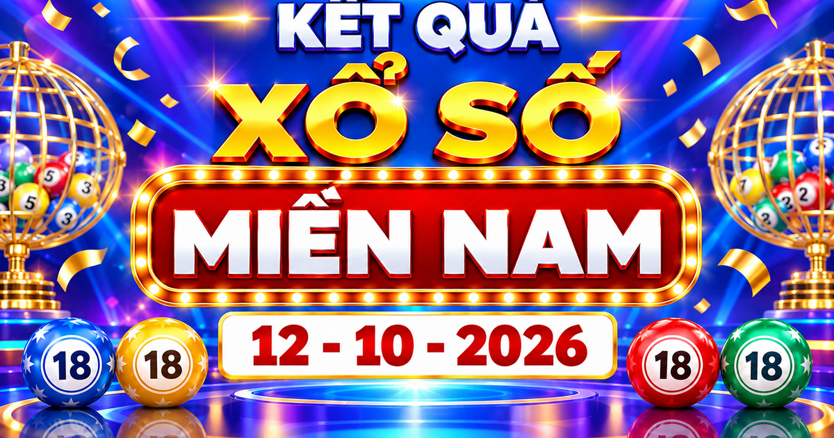 XSMN 12/10 - Kết quả xổ số miền Nam ngày 12 tháng 10