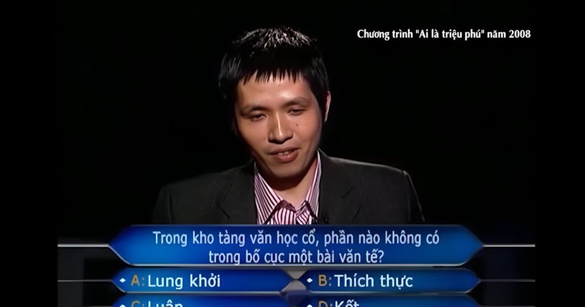 Người Việt đầu tiên đi được đến câu 15 của Ai Là Triệu Phú đã nhận bao nhiêu tiền thưởng?