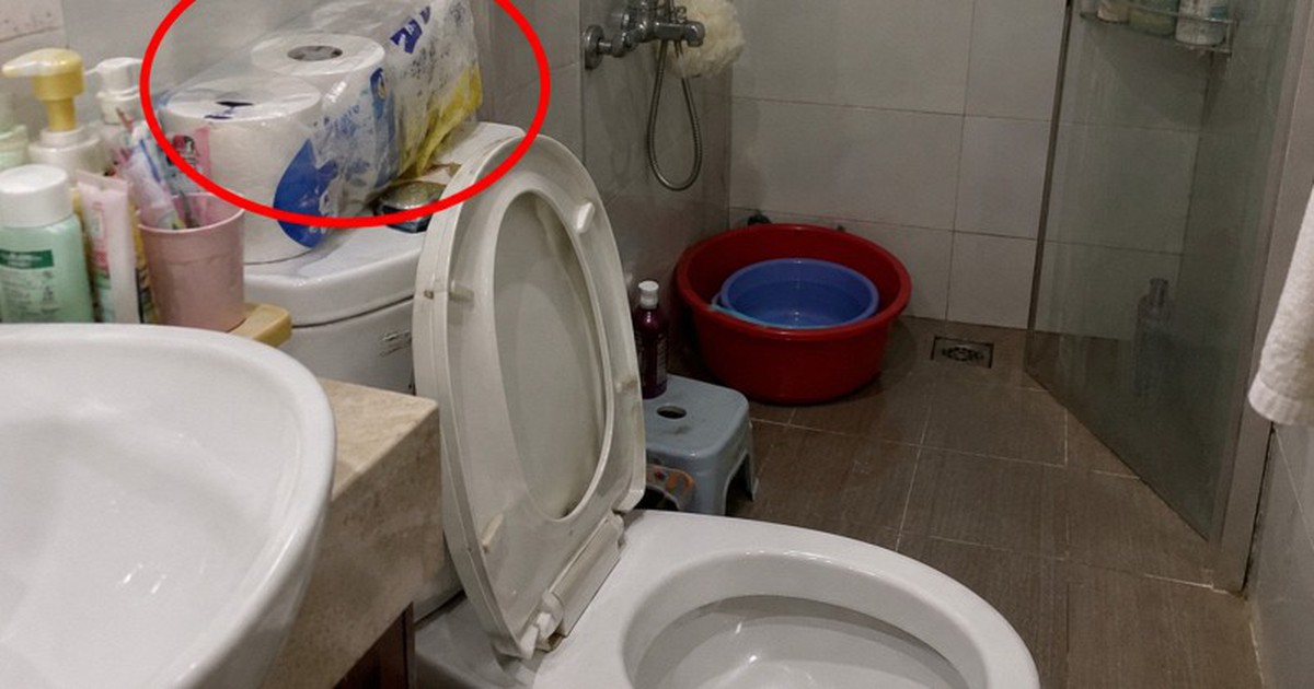 Lời khuyên cho những gia đình để bịch giấy vệ sinh trong nhà vệ sinh 24/7