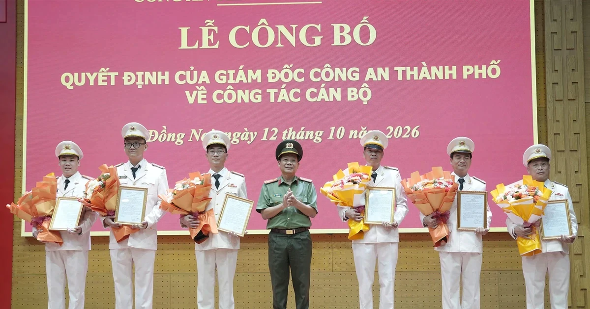 Công an thành phố Đồng Nai điều động lãnh đạo cấp phòng
