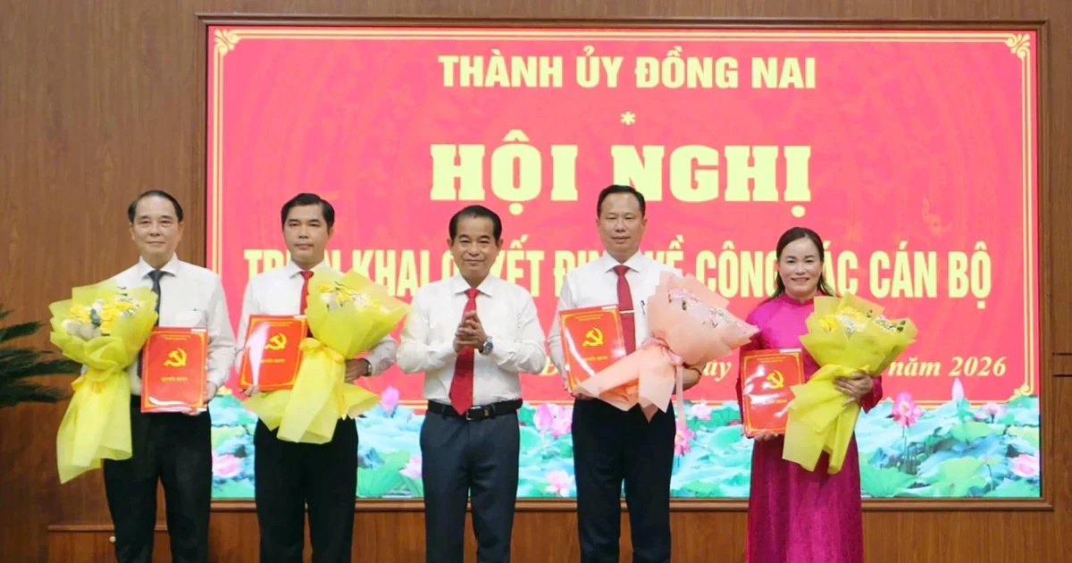 Điều động, bổ nhiệm nhân sự ở 3 tỉnh, thành