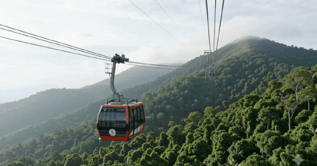 Việt Nam sắp có tuyến cáp treo mới toanh: Trị giá 16.234 tỷ đồng, lên thẳng đỉnh núi hơn 1.000m đẹp ngoạn mục
