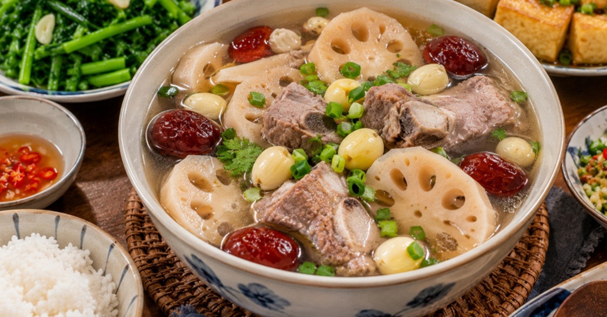 Mùa thu cứ 1 tuần nấu 3 bữa canh này, bổ huyết dưỡng nhan lại ngon miệng vô cùng