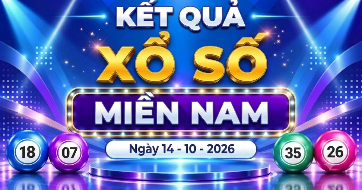 XSMN 14/10 - Kết quả xổ số miền Nam ngày 14 tháng 10