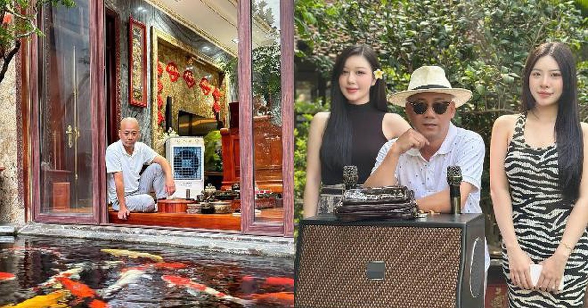Nam nghệ sĩ đình đám bán loa đài ở đường Kim Giang, Hà Nội