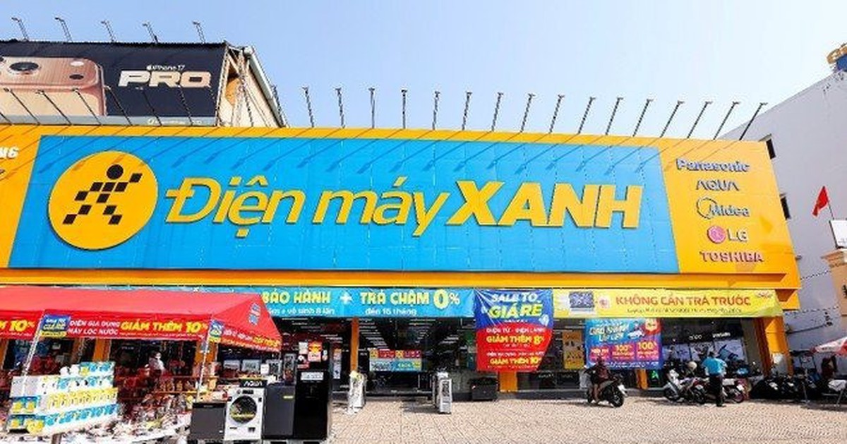 Mua trước trả sau đang mang về gần 40% doanh thu cho Điện Máy Xanh