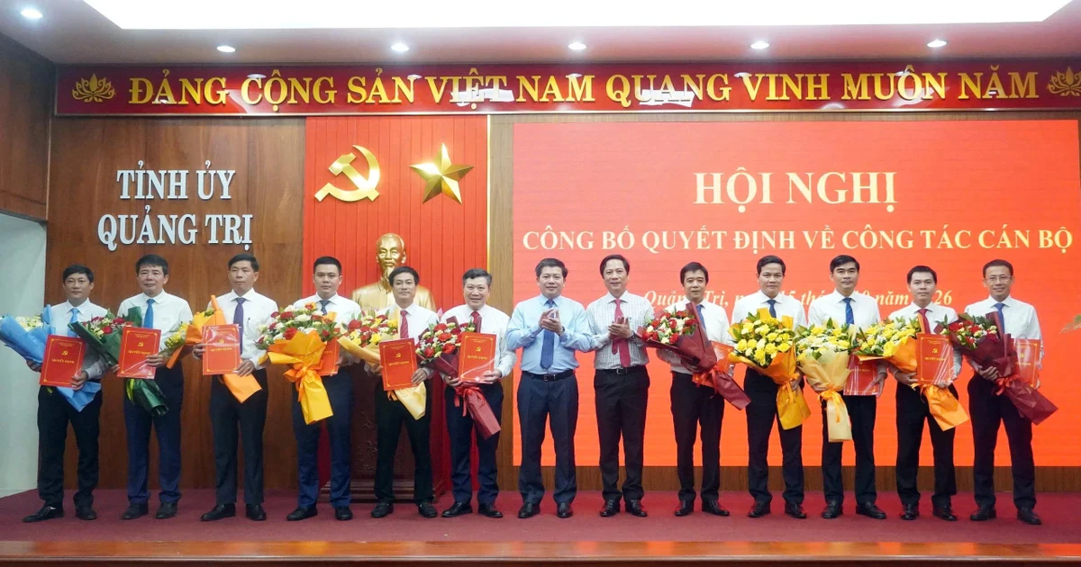 Quảng Trị điều động nhiều chủ tịch xã và phó giám đốc sở