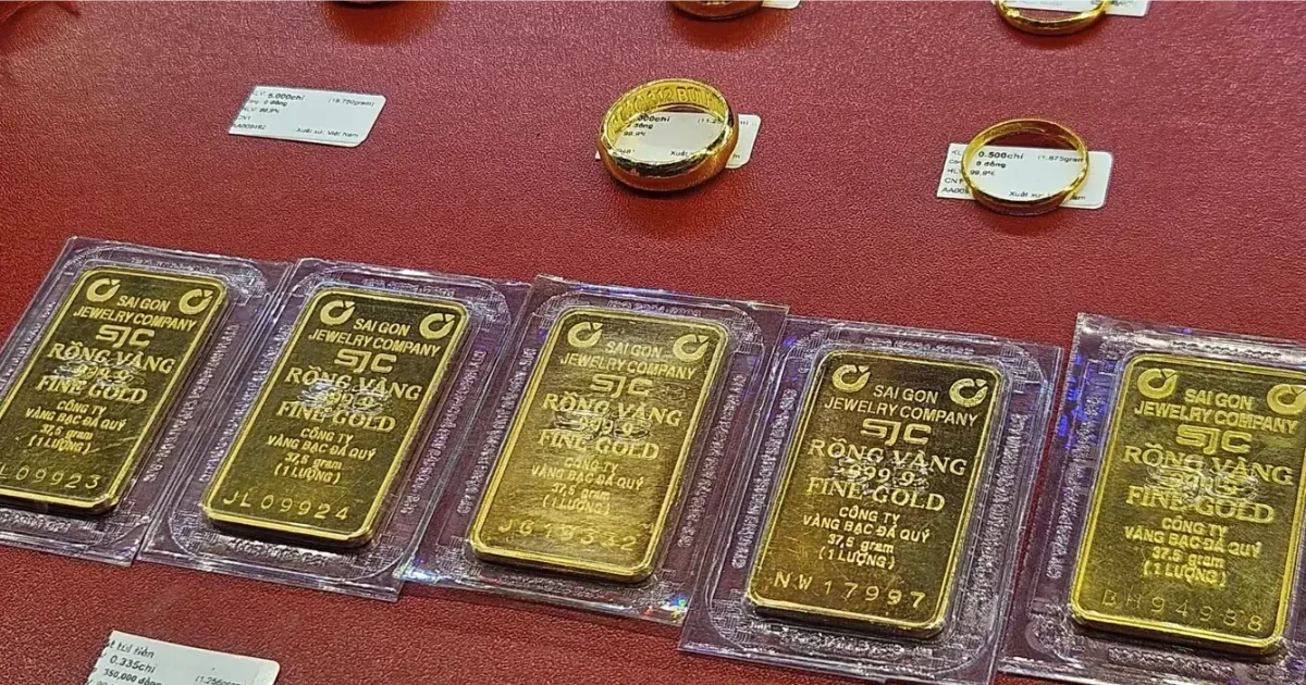 Vàng SJC mỗi nơi một giá