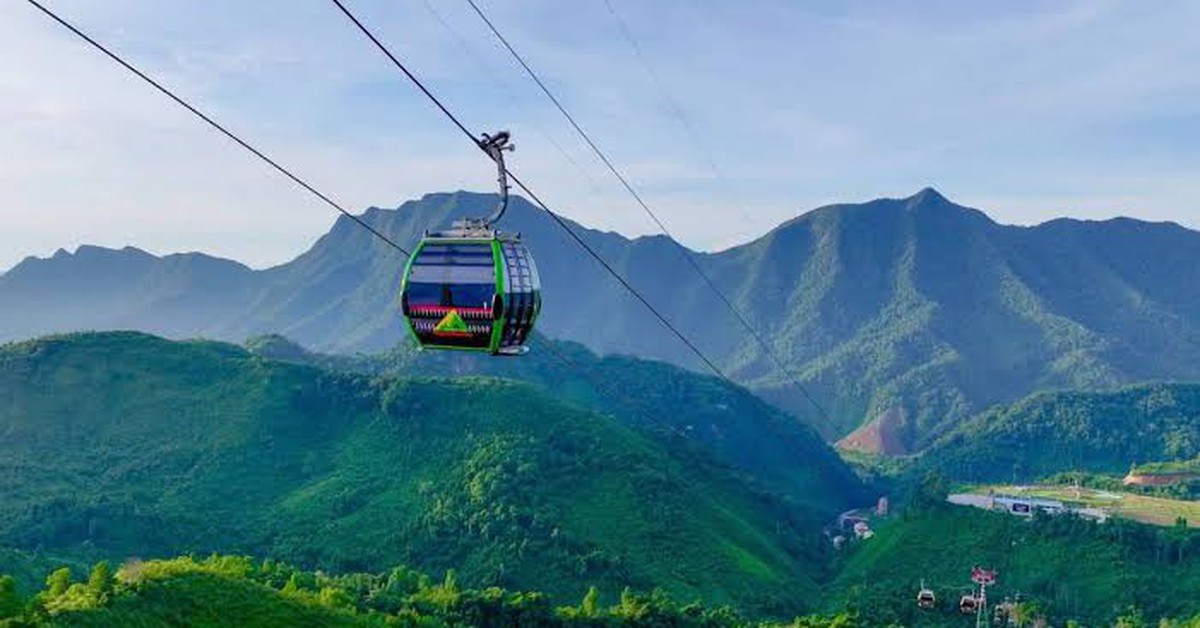 Một tuyến cáp treo thông báo miễn phí vé, áp dụng ngay từ ngày mai