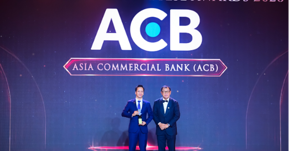 Chỉ trong một tuần, ACB được vinh danh tại 7 hạng mục giải thưởng danh giá trong nước và quốc tế