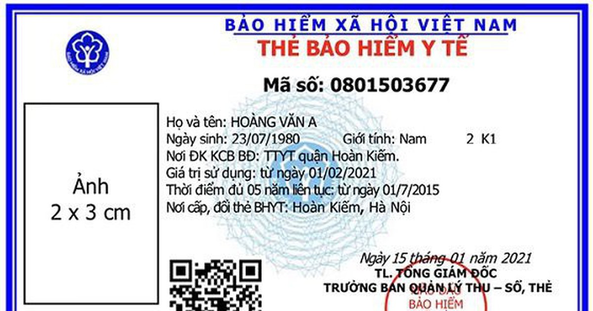 Tất cả người dân có thẻ Bảo hiểm y tế trên cả nước chú ý thông báo từ BHXH Việt Nam