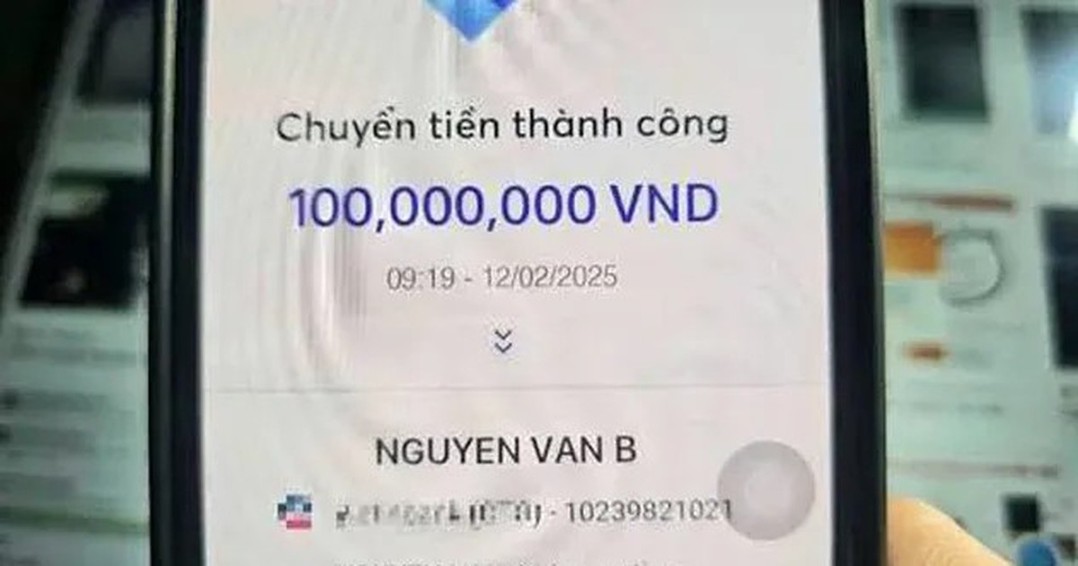 Công an sẽ điều tra khi phát hiện tài khoản ngân hàng phát sinh các giao dịch nhận tiền, chuyển tiền như sau