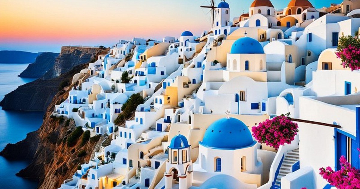 Vì sao nhà ở Santorini (Hy Lạp) đều sơn màu trắng? 90% người trả lời sai