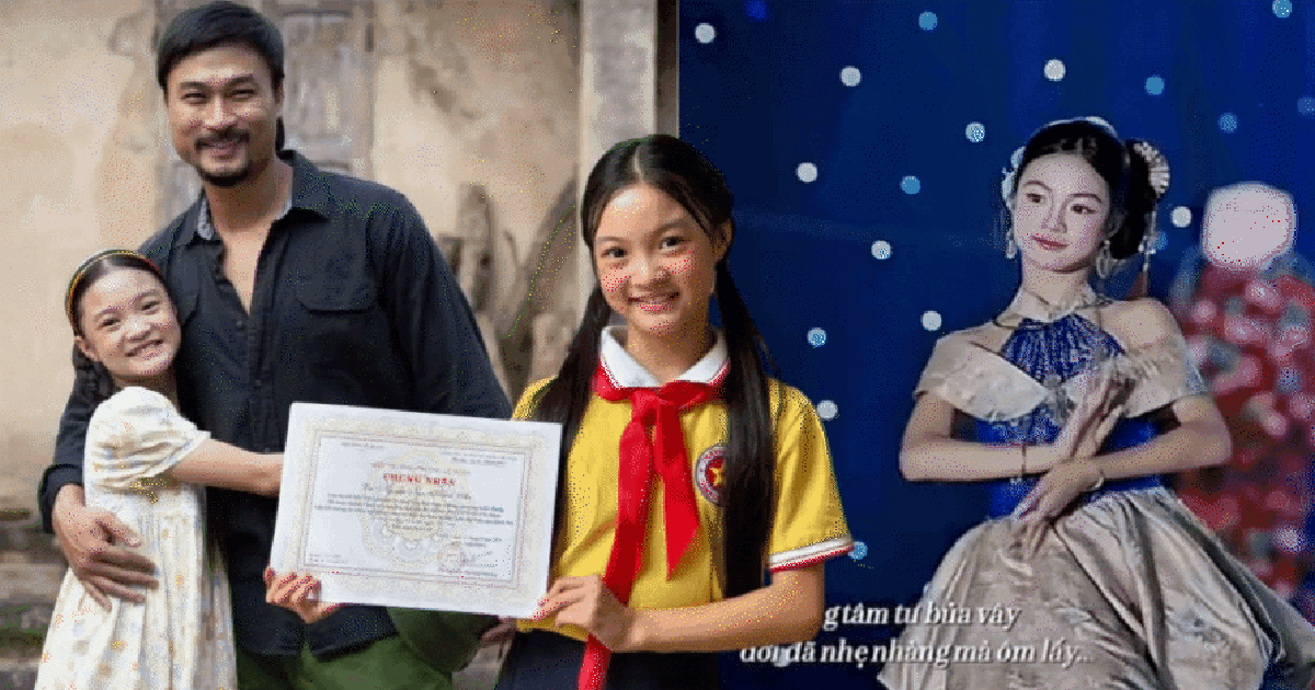 “Con gái” Duy Hưng trên phim giờ vàng VTV: Cô bé răng khểnh cực duyên, mới 10 tuổi đã là Á quân siêu mẫu nhí