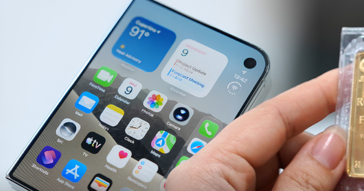 1 chiếc iPhone Duo bằng mấy chỉ vàng SJC?
