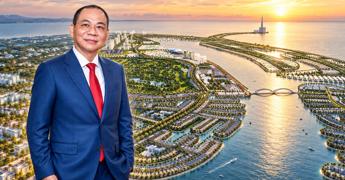 Một "đại lộ" đặc biệt vừa chính thức xuất hiện giữa Vịnh Tiên của ông Phạm Nhật Vượng: Nhiều người cùng có mặt để chứng kiến