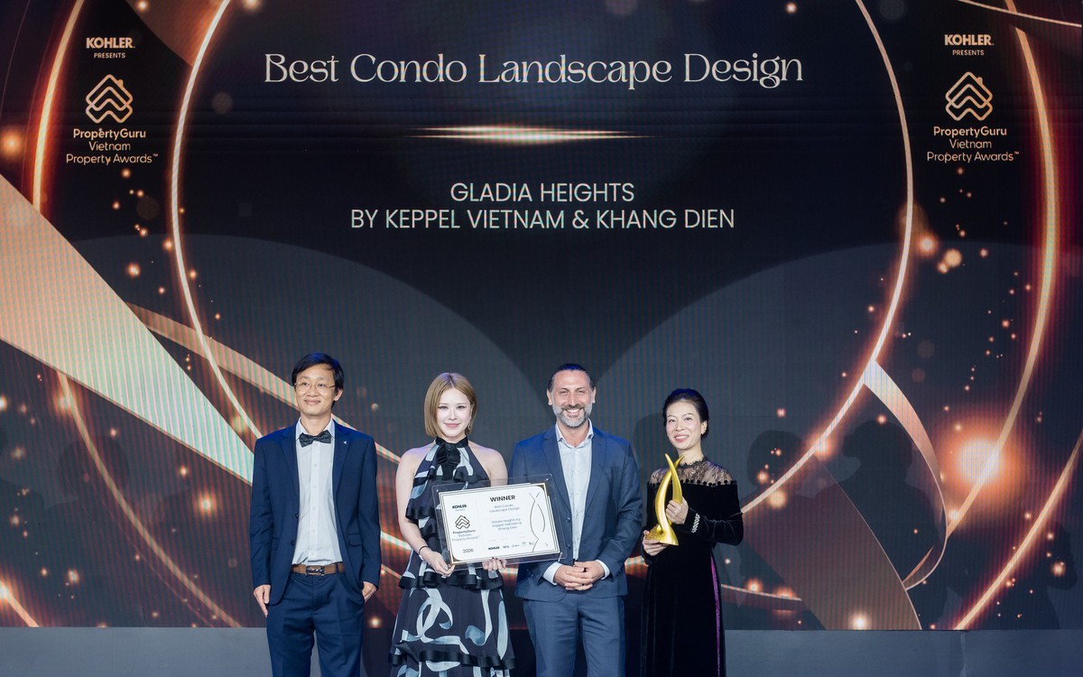Gladia Heights lập cú đúp giải thưởng tại Vietnam Property Awards 2026