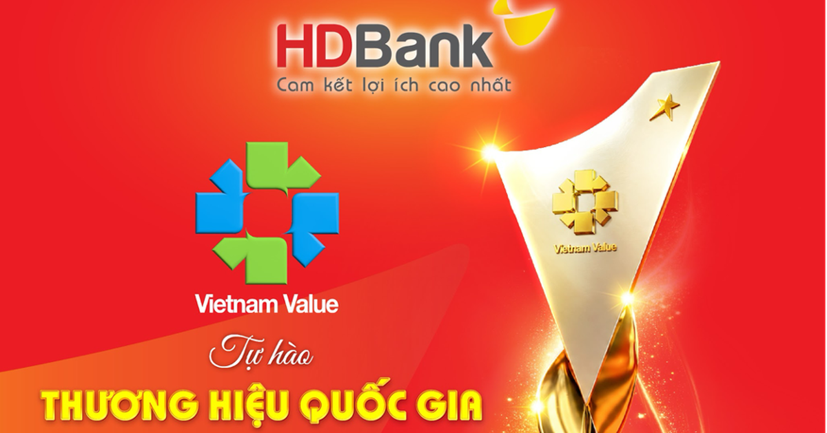 HDBANK tiếp tục khẳng định vị thế Thương hiệu Quốc gia