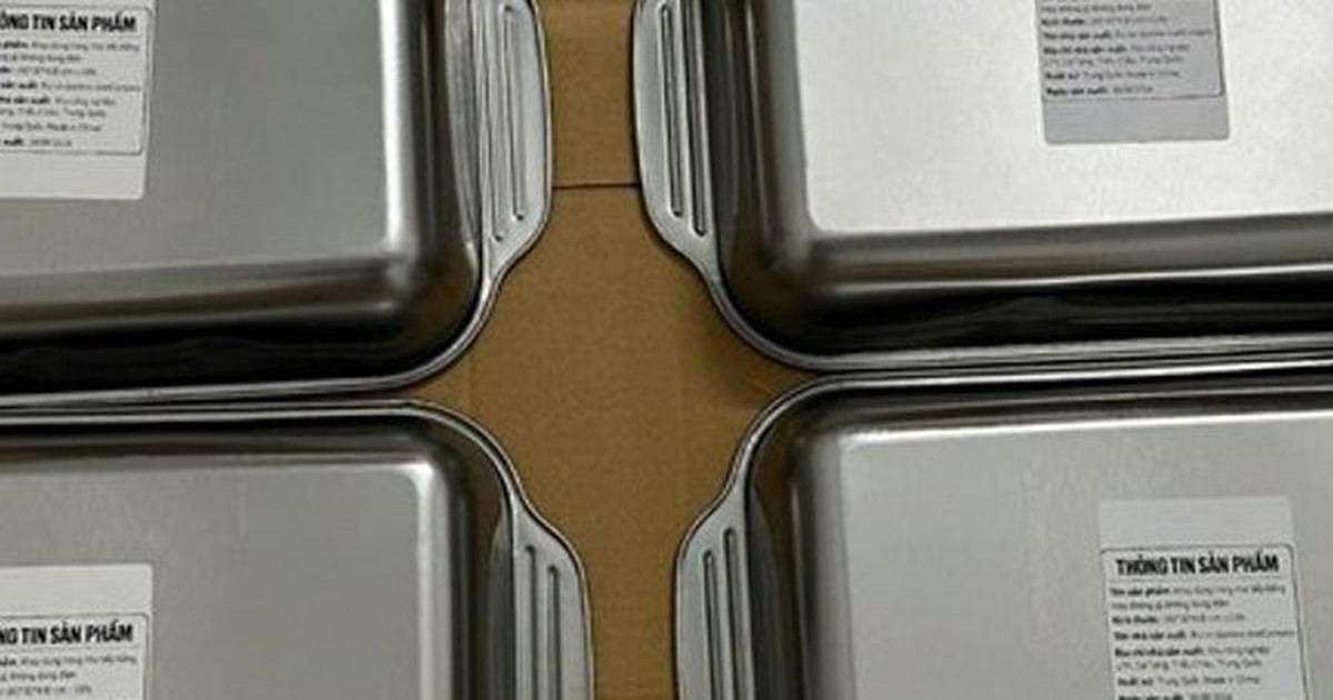 “Vua Khay-Inox” bị xử phạt vì bán hơn 2.000 sản phẩm vi phạm nhãn hàng hóa