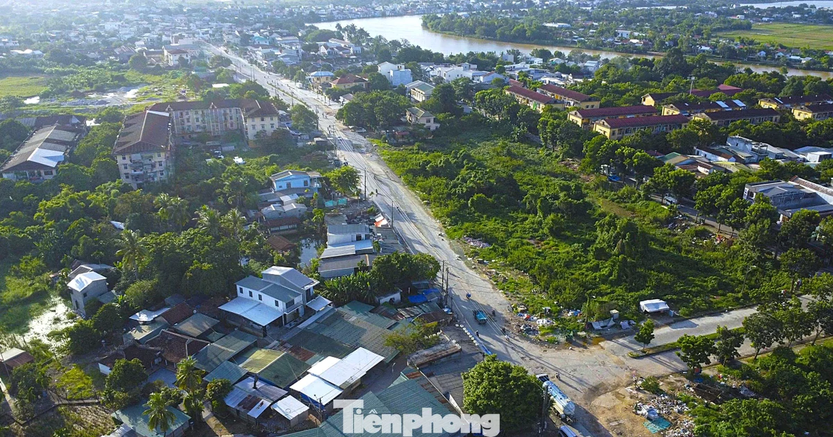 Đường hơn 213 tỷ ở Huế khởi công hơn năm, mới 2 hộ bàn giao mặt bằng