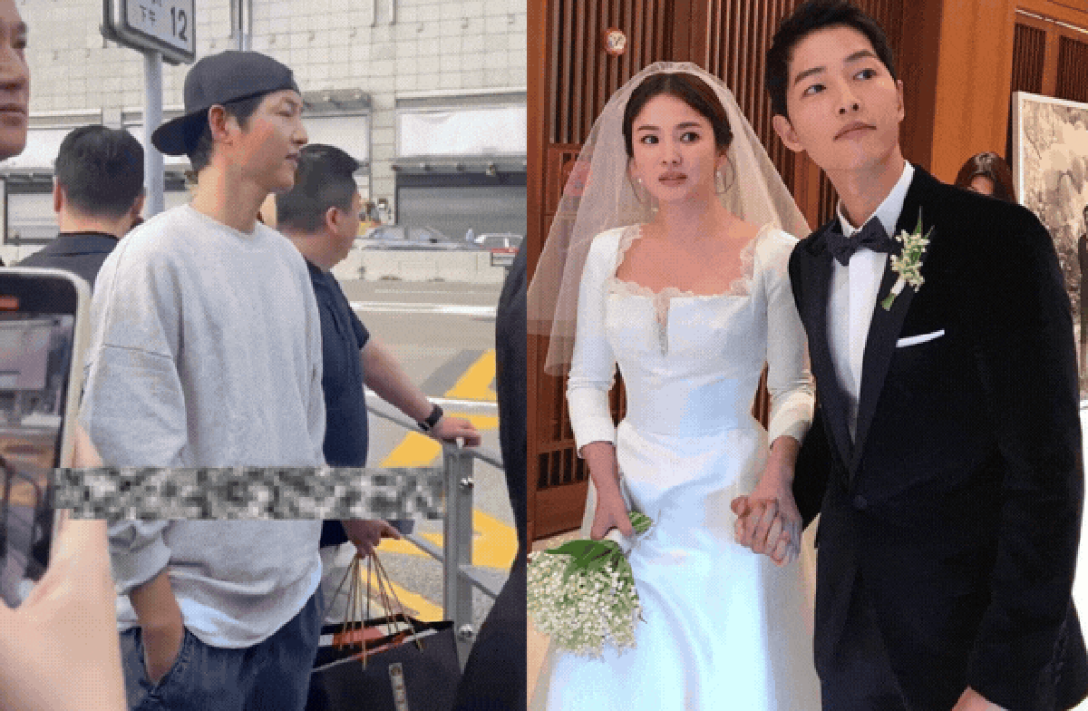 Song Joong Ki mặt bỗng biến sắc, sượng trân khi nghe tên vợ cũ Song Hye Kyo trên phố