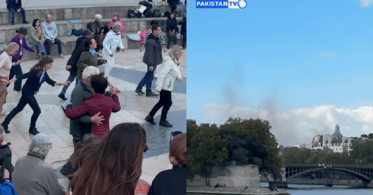 Video 15 giây ghi lại cảnh tượng trái ngược ở Paris ngay lúc này