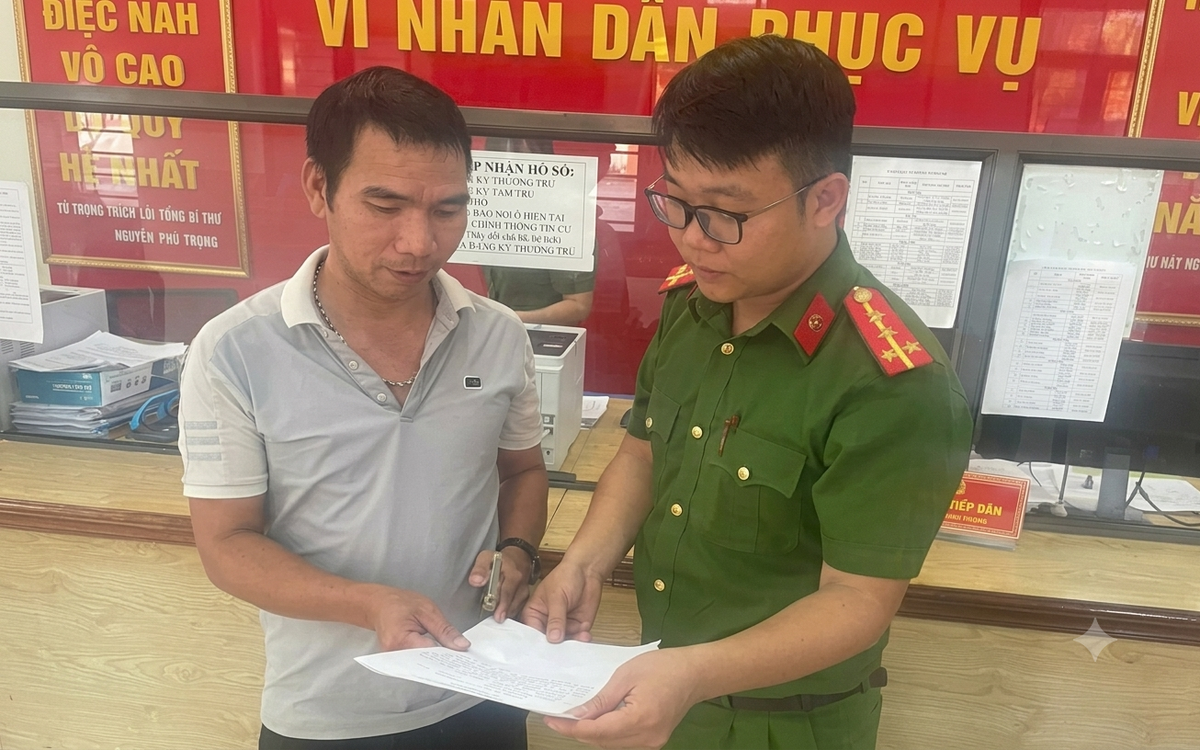 Công an rà soát giao dịch chuyển khoản 220.000.000 đồng của Hoàng Đăng Thúy SN 1969