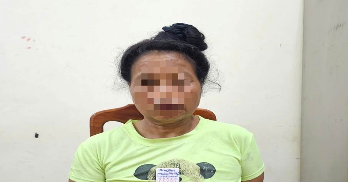 Công an kiểm tra lúc 20 giờ, bắt giữ Quàng Thị Phủ 62 tuổi
