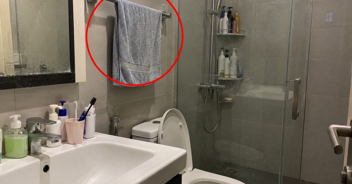 Lời khuyên cho những người để khăn mặt trong nhà vệ sinh 24/7
