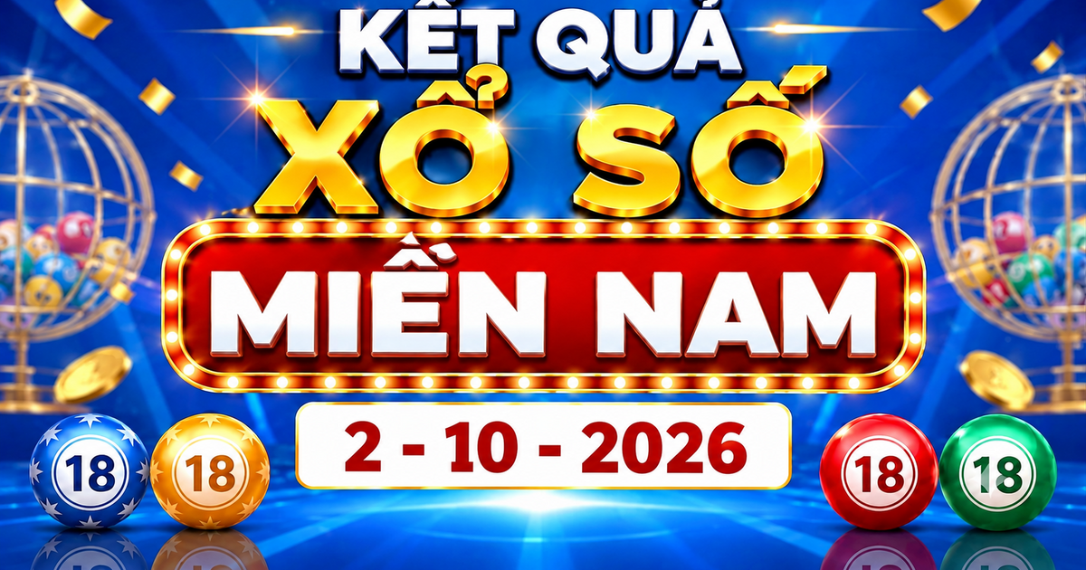 XSMN 2/10 - Kết quả xổ số miền Nam ngày 2 tháng 10