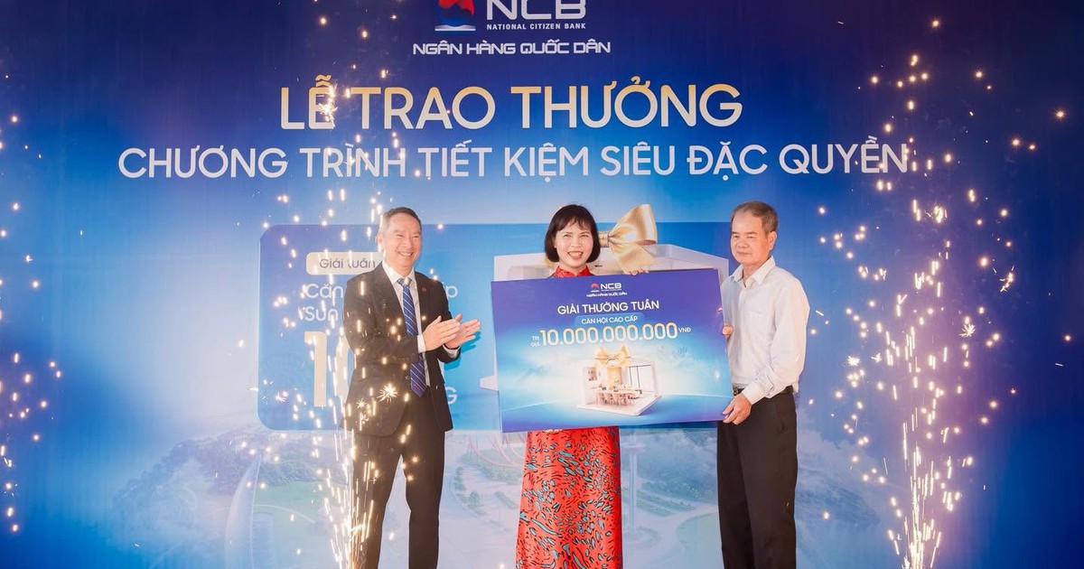 Gửi tiết kiệm, "lãi" nhà sang: NCB tặng khách hàng bất động sản tổng trị giá 65 tỷ đồng trong chưa đầy một tháng