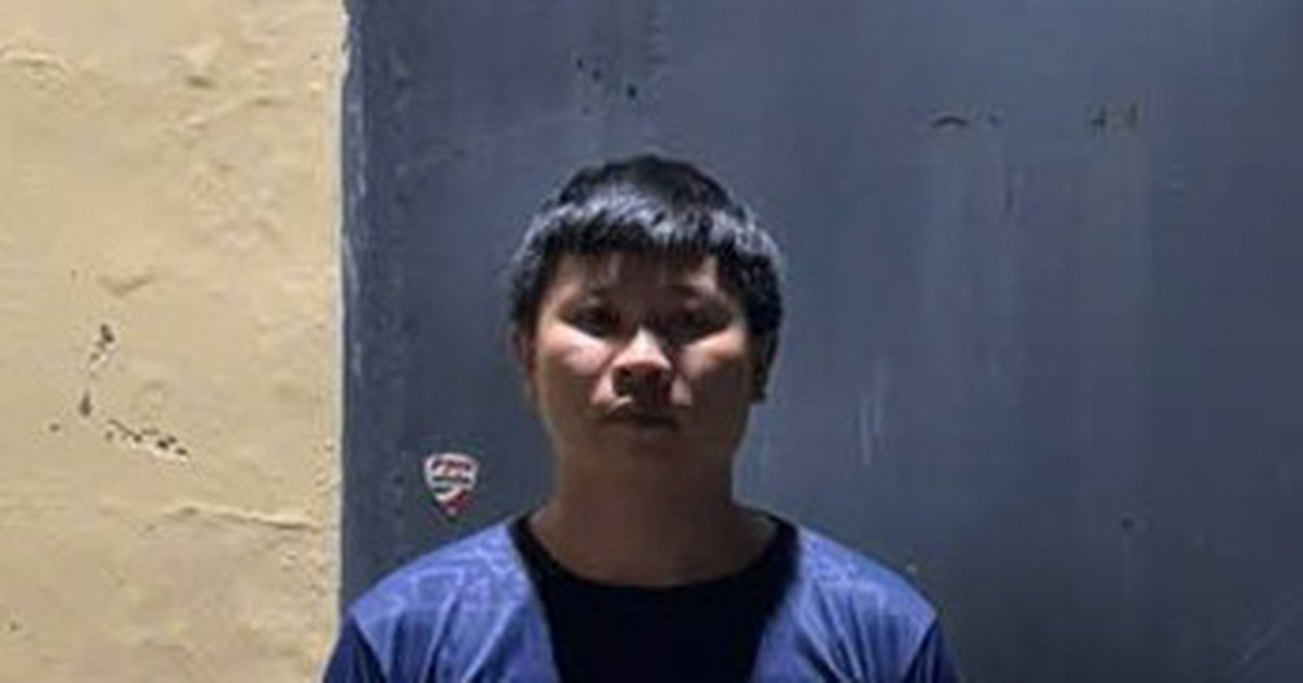 Nhân viên giao hàng Nguyễn Hùng Cường SN 1995 đã ra đầu thú