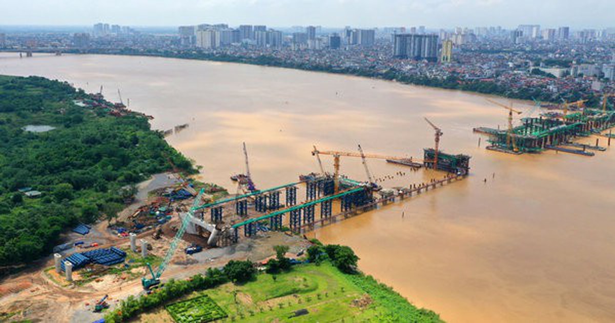 7 cây cầu vượt sông Hồng: Tăng tốc trên những công trường trọng điểm
