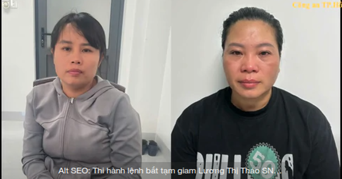 Thi hành lệnh bắt tạm giam Lương Thị Thảo SN 1994 trong chuyên án đặc biệt lớn ở 4 tỉnh thành