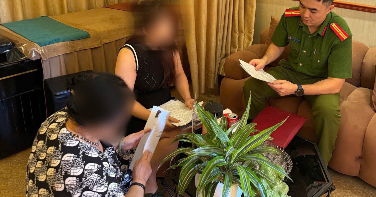 Công an kiểm tra đột xuất nhiều cơ sở kinh doanh dịch vụ massage