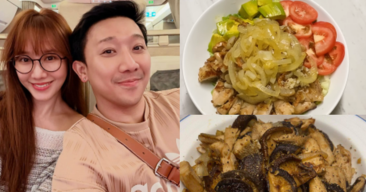 Mâm cơm nhà của Trấn Thành - Hari Won