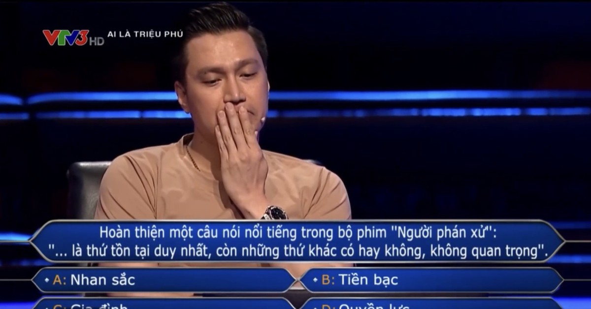 Diễn viên Việt đạt kỷ lục tiền thuởng cao nhất Ai Là Triệu Phú là ai?