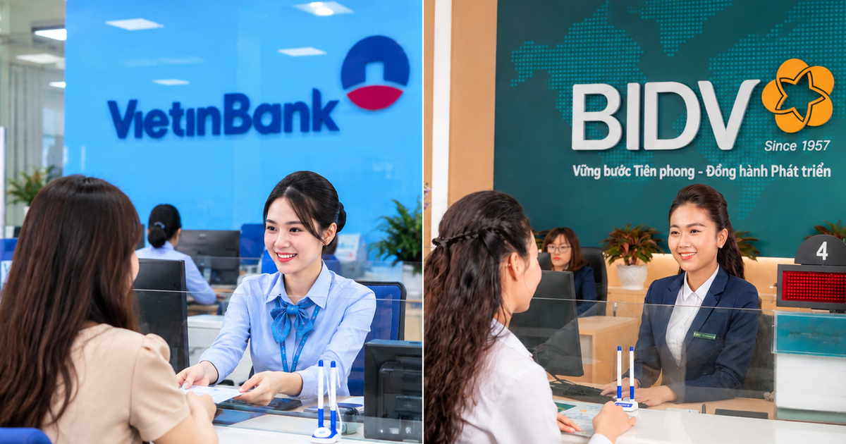 Ngày 21/10, BIDV và VietinBank đồng loạt giảm lãi suất tiết kiệm