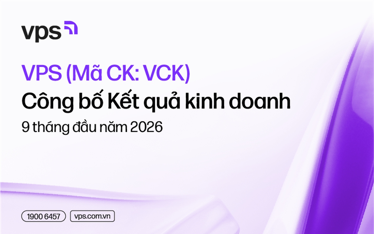 VPS duy trì vị thế dẫn đầu thị phần môi giới, lợi nhuận trước thuế 9 tháng tăng 26,7%