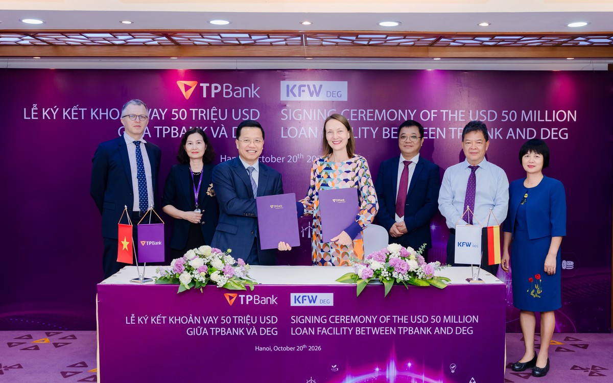 TPBank nhận 50 triệu USD vốn dài hạn từ DEG: Tối ưu nguồn vốn quốc tế, thúc đẩy tài chính xanh