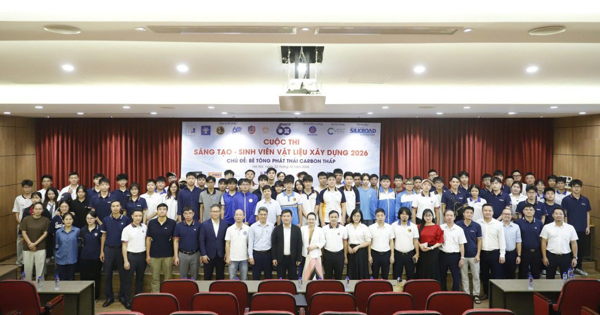 52 đội sinh viên từ 6 trường đại học quy tụ tại 1 cuộc thi, cùng tìm lời giải cho bài toán bê tông xanh